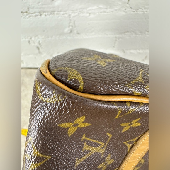 Louis Vuitton Vintage Speedy 30 Monogrammed Canvas Press Lock Made in the USA - Picture 7 of 16